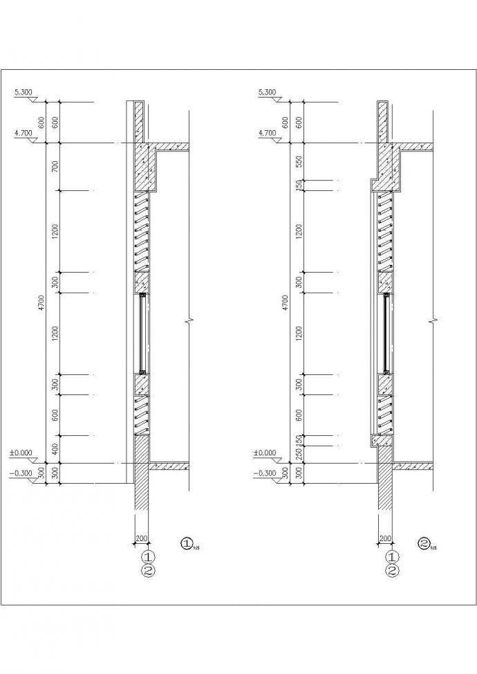 合肥市蜀山区某220平米单层砖混结构变电所全套建筑结构设计CAD图纸_图1