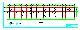 某屋顶加层钢结构工程设计cad施工图纸_图1