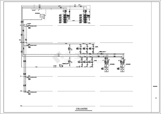 [广东]建材商贸城空调系统设计全套施工cad图（CAV系统 VAV系统）-图二