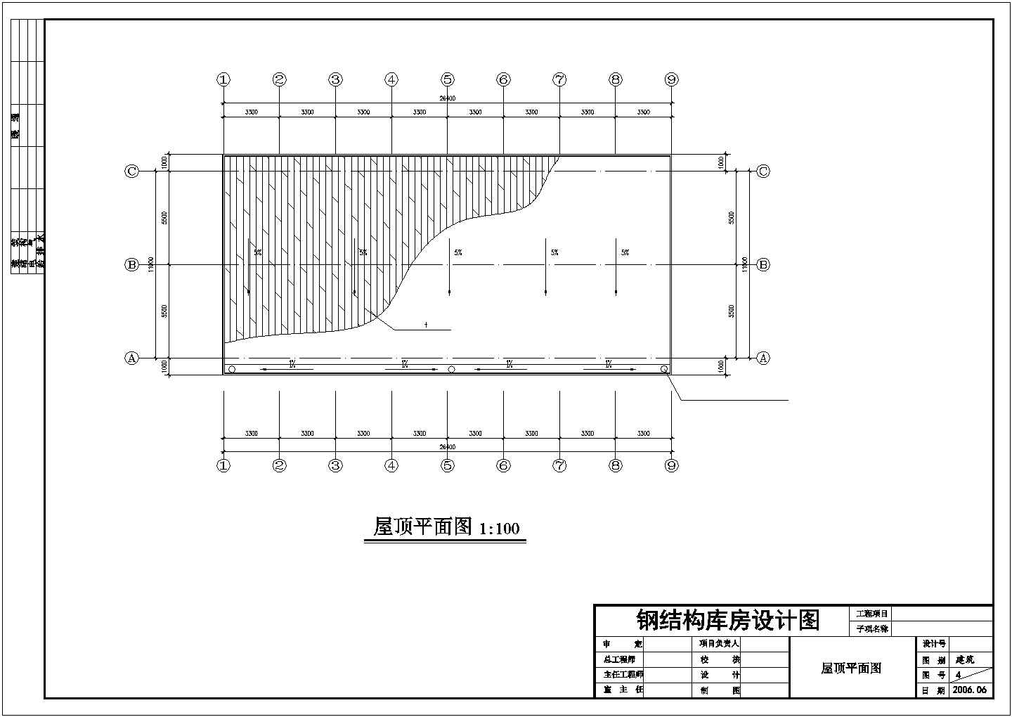 【最新】某全钢结构商场设计方案CAD图纸