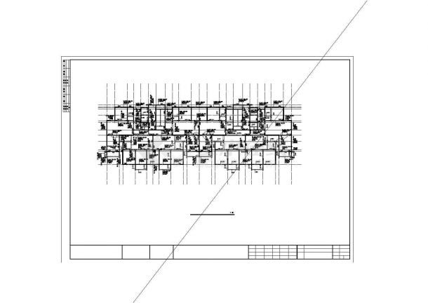 宁波市富阳路某居住区27层剪力墙结构住宅楼全套结构设计CAD图纸-图二