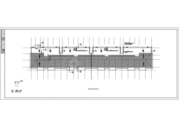 锦泰花园小区某五层框架结构住宅楼设计cad全套建筑施工图（含设计说明）-图二