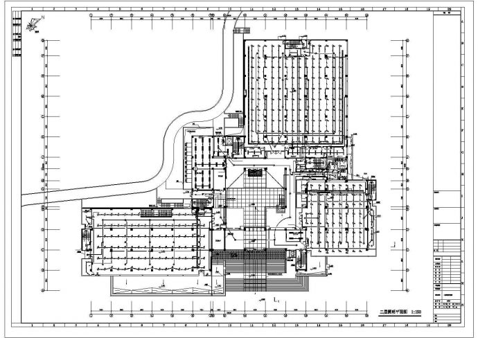 欧式豪华多层住宅建筑设计施工CAD图_图1