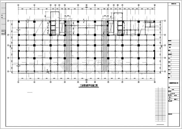 20层框支剪力墙结构商住楼结构施工图纸-图一