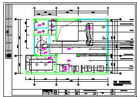 毕兹卡西餐咖啡厅装修CAD设计图纸-图二