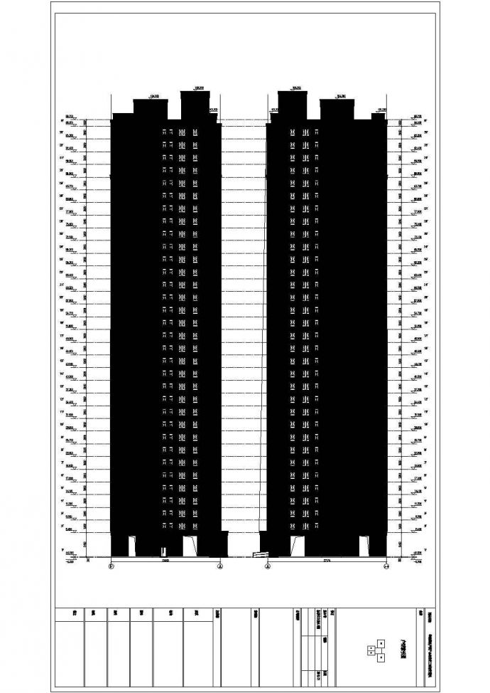 某城市新古典建筑标准户型设计施工CAD图纸_图1