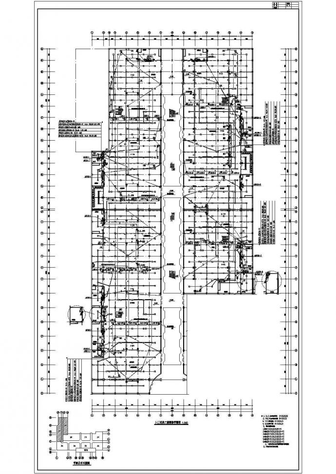 某17万平大型商场CAD电气消防设计图纸_图1