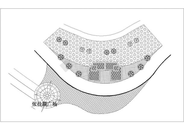 某大型高级游泳池规划设计cad施工图-图一