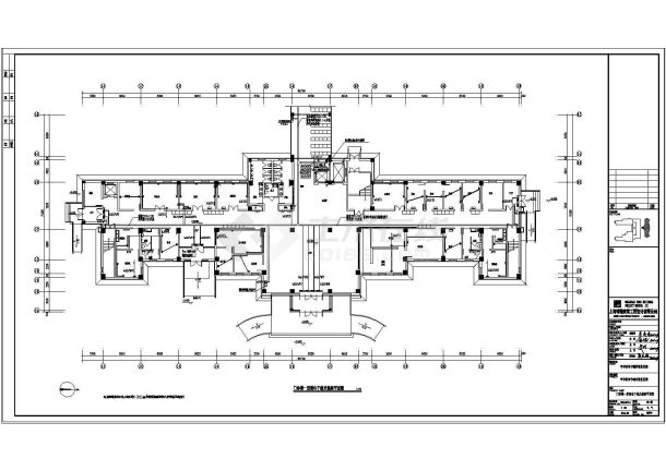 电施07-门诊楼强电系统图(二)-图一