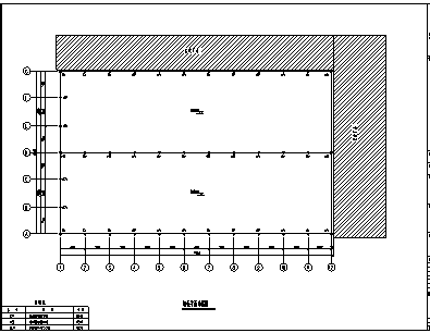 厂房设计_某单层轻型门式钢屋架结构厂房施工cad图纸-图二
