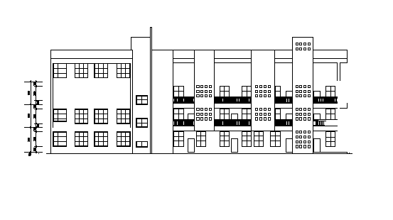 苏州某小区幼儿园教学楼建筑设计施工cad图纸_图1