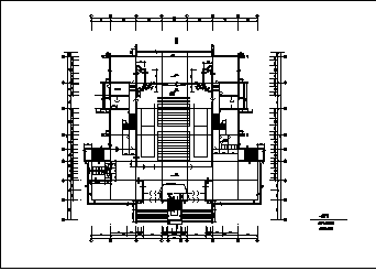 陕西某学校艺术中心综合楼全套建筑设计施工cad图纸-图二