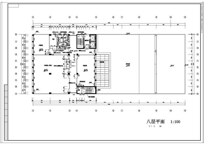某校区教学综合楼cad建筑设计施工图纸_图1