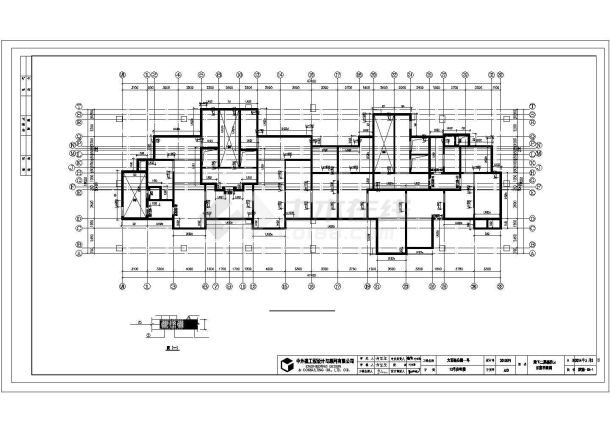 地下2层地上29层钢混剪力墙结构住宅楼结构cad施工图纸-图一