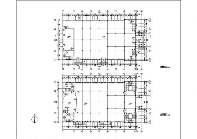 某三层教堂设计cad全套建筑施工图_图1
