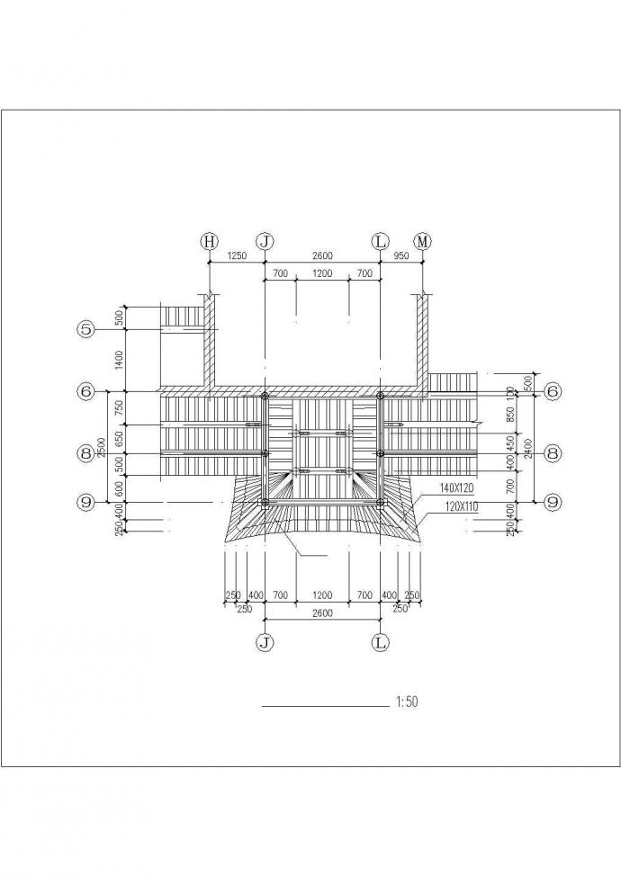 某仿古建筑亭屋设计cad全套建筑施工图纸（甲级院设计，18张图）_图1