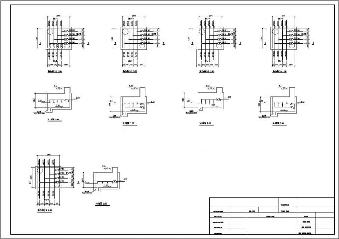 某小区室外热力管网工程设计施工CAD图纸_图1