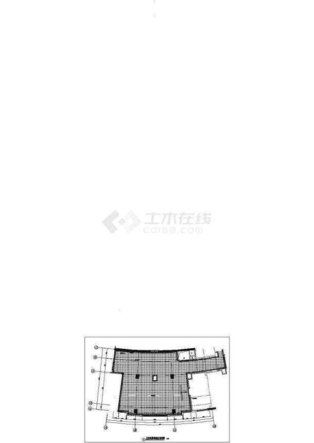 086五层家属等候区放大地坪图-图一