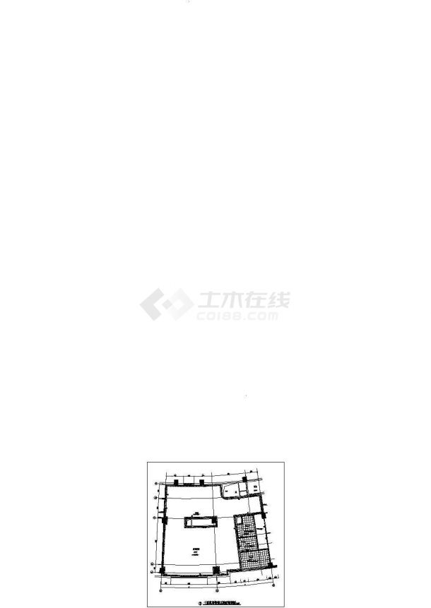 090-十层家属等候区放大天花、地坪图-图二