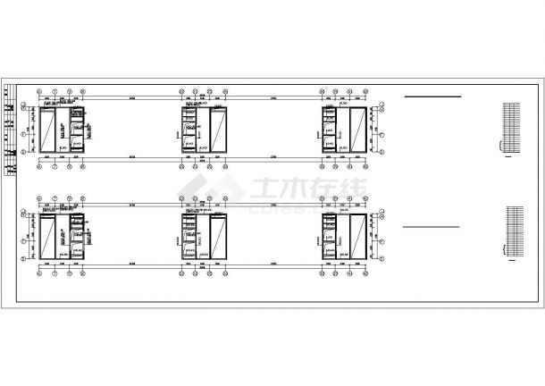 西峡县某23层框剪公寓结构设计cad施工图纸（某甲级设计院设计）-图一