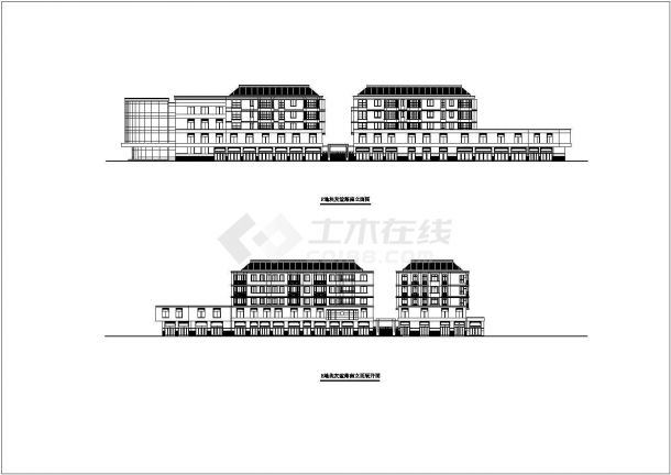 24600平方米住宅小区规划施工图-图二