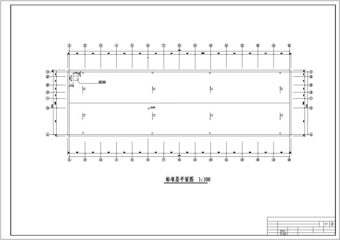 某混凝土框架结构商务中心工程毕业设计施工资料（含结构图、计算书）_图1