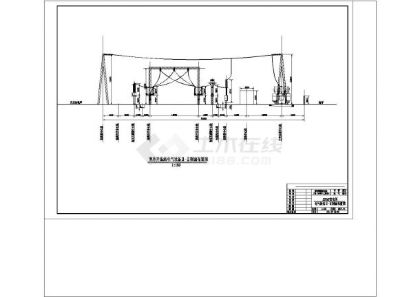 风力发电工程建筑CAD建筑设计施工图-图二