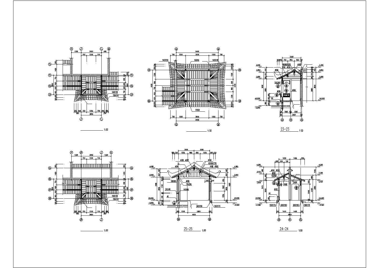 某古建筑CAD建筑设计规划图