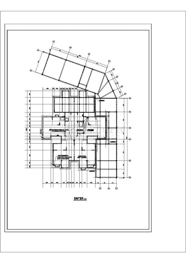 某18层综合办公楼电气 cad施工设计图纸-图二