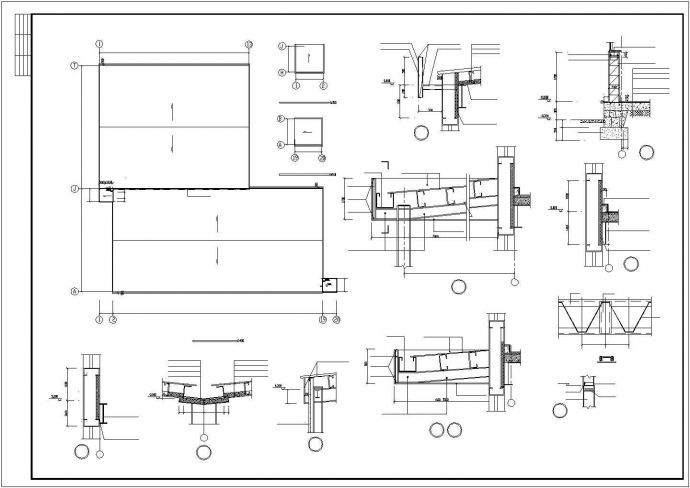 长110米 宽45.6米 5层20712.24平米厂房方案设计cad施工图_图1