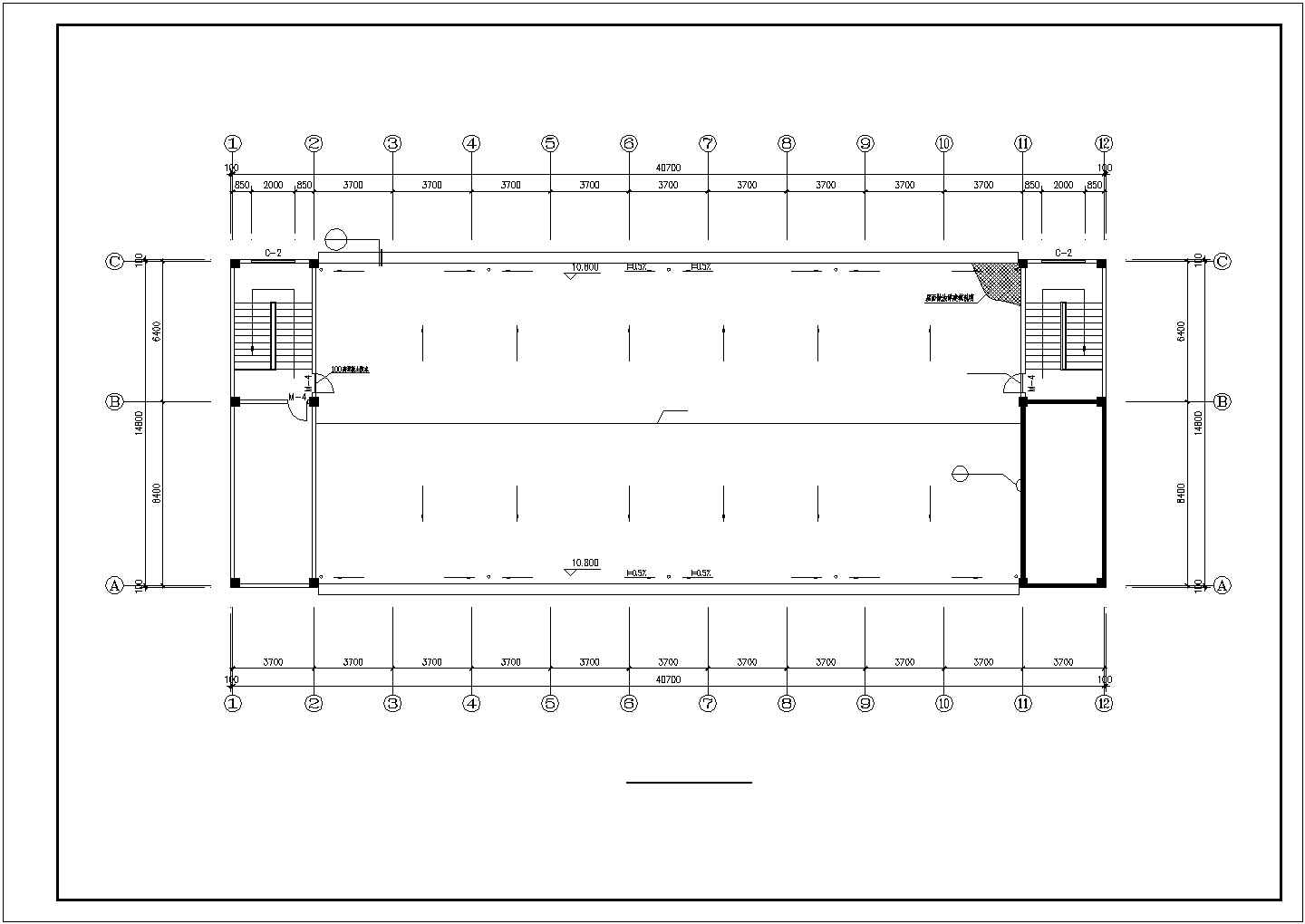 某办公宿舍楼CAD建筑设计施工图