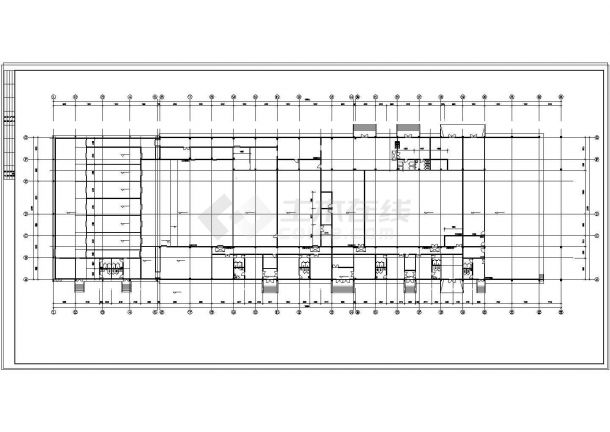 长139.5米 宽39米 1层食品厂房建筑方案cad设计图-图二