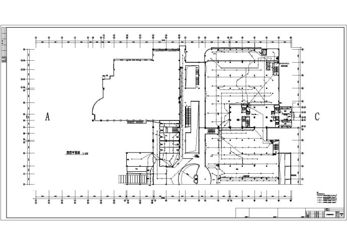 某地大型商场消防系统设计图_图1