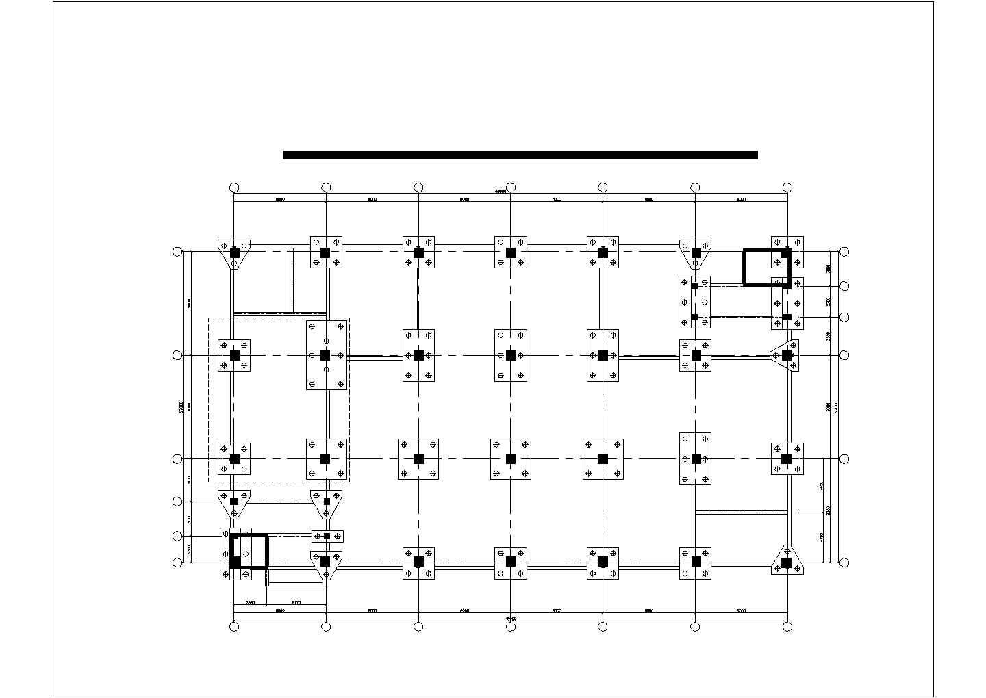 【最新】某生产车间钢结构建筑设计方案CAD图纸