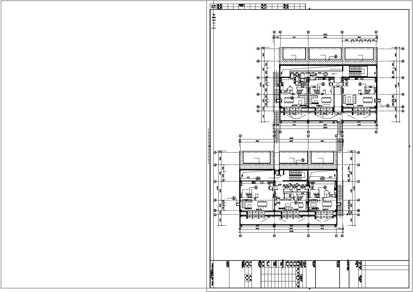 某2657平米4层展览展馆CAD建筑施工图【平立剖 总平 楼梯 门窗[表] 说明】