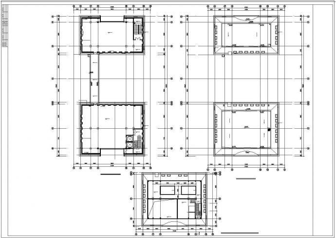 金山小学设计建筑cad施工图_图1