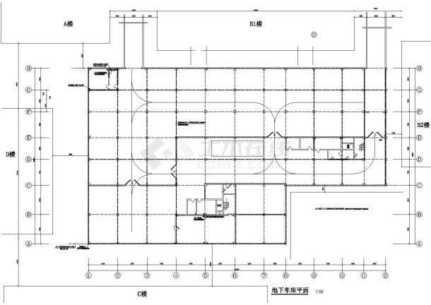 某地区车库电气cad设计图（设计说明）-图二