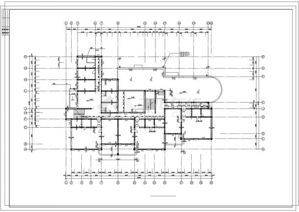 某幼儿园建筑设计CAD全套施工图-图一