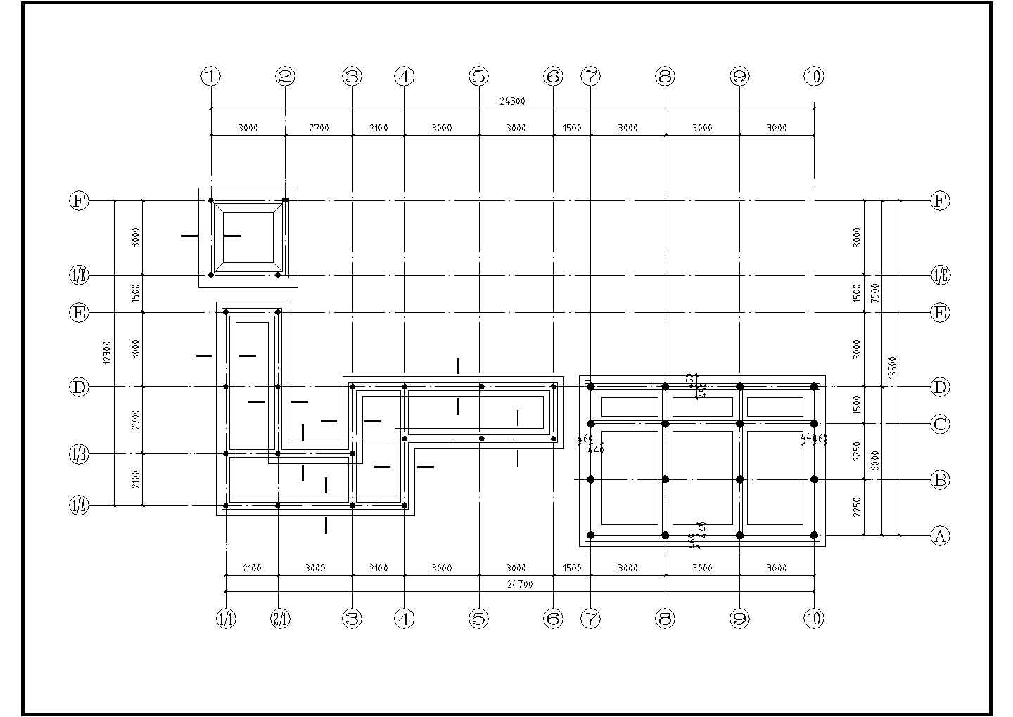某古建筑CAD建筑设计施工图大样图