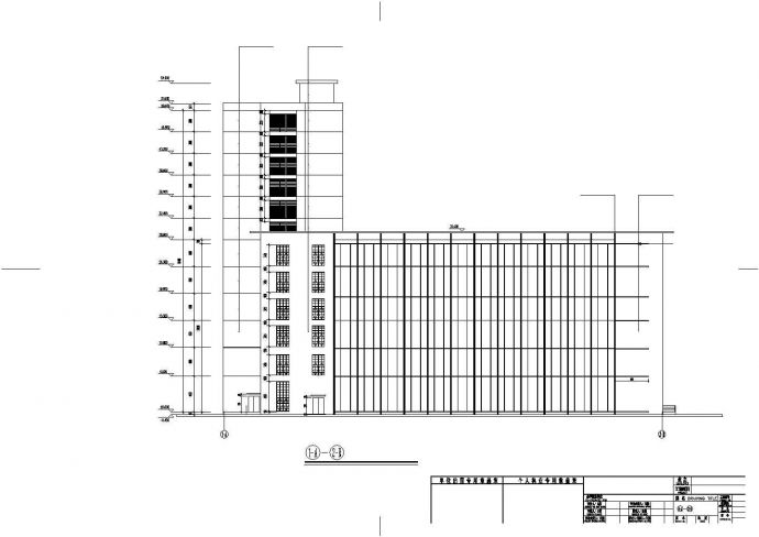 珠海市某3万平米12层框架结构星级大酒店全套建筑设计CAD图纸_图1