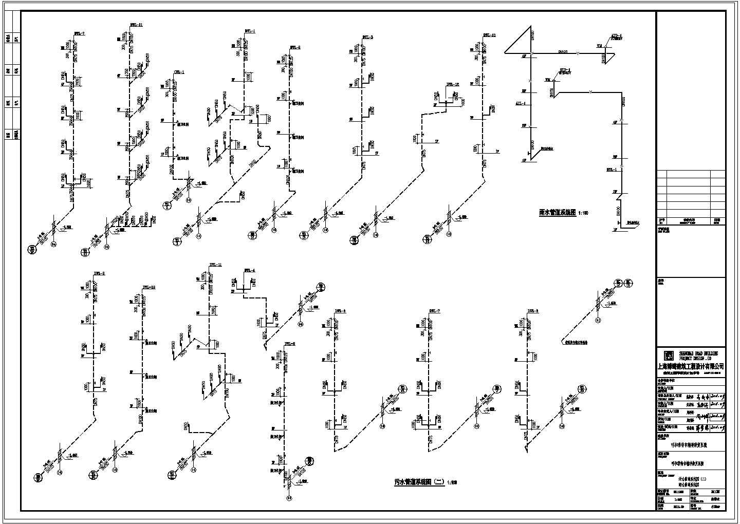 40-污水管道系统图（二）雨水管道系统图.