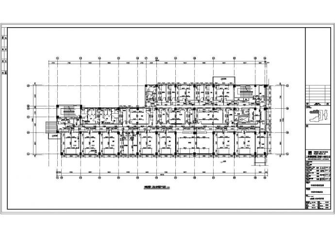 26-1#病房楼二层自动喷淋平面图._图1