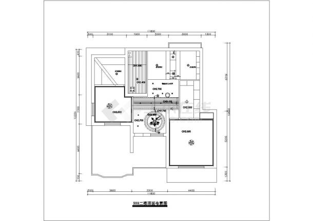 嘉兴欧式风格住宅楼室内设计装修全套施工设计cad图纸-图一