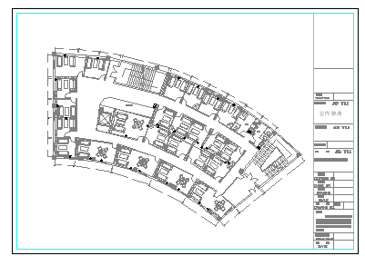 松江某咖啡馆室内装潢设计方案CAD图 【完整】-图二