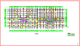 某大楼带桩基础的平面布置参考规划详图_图1