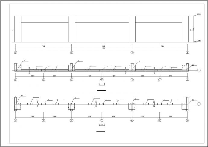 泉州市人民路某1.1万平米13层框剪结构商务宾馆建筑设计CAD图纸_图1
