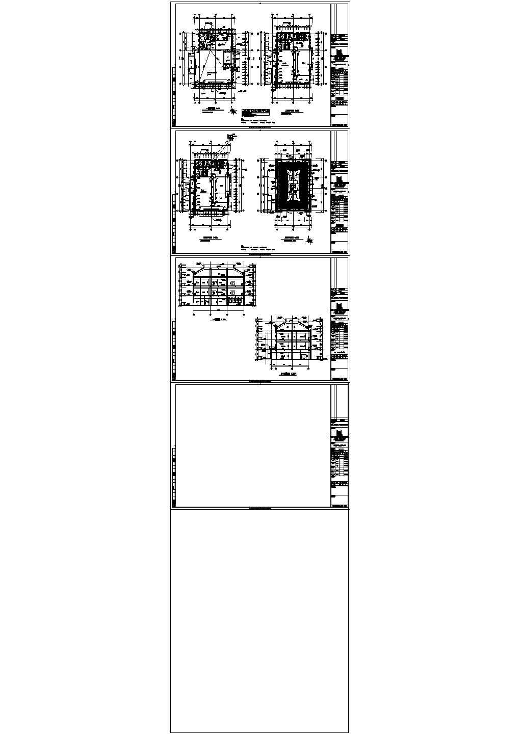 某餐饮社区公建会所-社区公建CAD建筑设计施工图纸