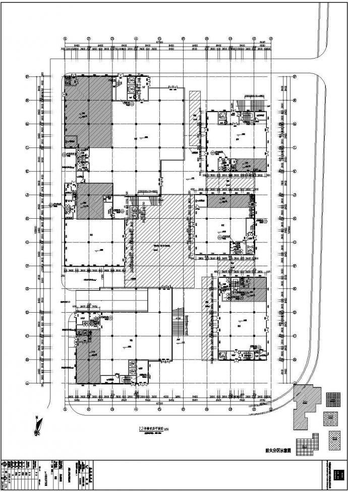某南区二号商业用地-人居商业CAD平面_图1