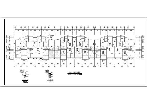 众志新世界商住楼住宅楼全套施工设计cad图纸-图一