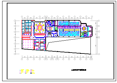 北京金富源俱乐部室内装修设计cad施工图